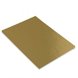 Canson Iris Vivaldi Papier couleur A3 Lisse 280g/m² 29,7 x 42 cm Or Lot de 50