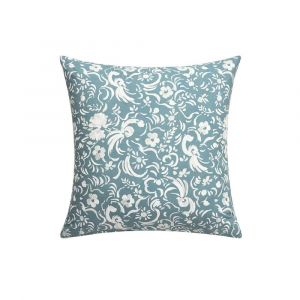 Designers Guild Taie d'oreiller en percale de coton bleu 65x65cm