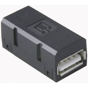 Metz connect Prolongateur femelle USB 2.0 femelle USB type A vers femelle USB type A noir 1401U00812KI