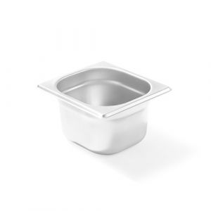 Hendi Bac Gastronorme gn 1/6 - 1 l - p 65 mm - Argent / Inox