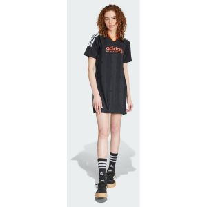 Adidas Robe t-shirt en à 3 bandes coupées Tiro, pointure Medium - Taille Medium