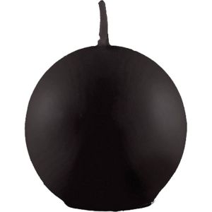 Ruedelafete Bougie Boule 6cm diam, en Noir