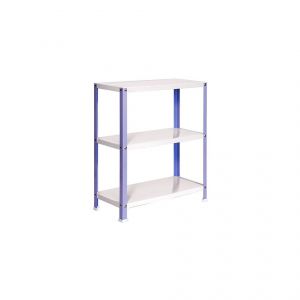 Simon Rack Etag&egrave;re 3 niv. 300 Kg L. 1000 x Ht. 900 x P. 400 mm KIT HOMECLASSIC COLOR PLUS 3/400 VIOLET/BLANC - V02100204901043 - Simonhome