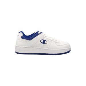 Champion Homme Foul Play Element Low Baskets, Blanc Bleu électrique Ww021, 40 EU