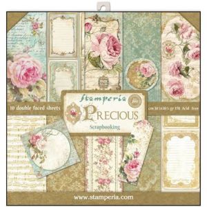 Bloc de papier scrapbooking « Precious »