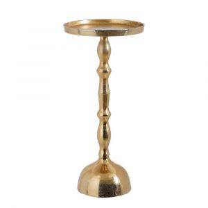 Mica Decorations Table d'appoint Duco - H54 x Ø25 cm - FSC 100% - Aluminium recyclé - Or