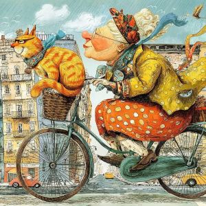 Puzzle 1000 pi&egrave;ces : Super grand-m&egrave;re