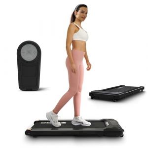 ZIPRO YOUGO Tapis de Marche Pliable Tapis de Course Électrique, Walking Pad pour Bureau, Vitesse 1-6 km/h, Poids Max Utilisateur 110 kg, Télécommande, Écran LED, Compact