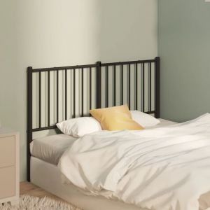 Prolenta Premium - Tête De Lit Métal Noir 120 Cm