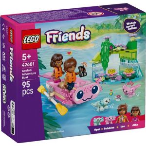 Lego Friends 42681 Le Bateau d&rsquo;Aventures Axolotl - Jouet d&egrave;s 5 ans