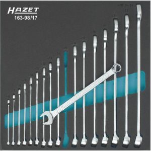 Hazet Jeu de cl&egrave;s mixtes 163-98/17