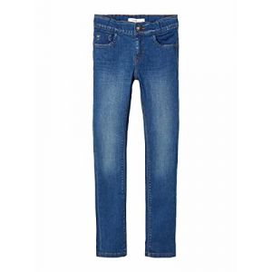 name it Jeans NKFPOLLY medium blue denim - Taille 98 (3 ans)