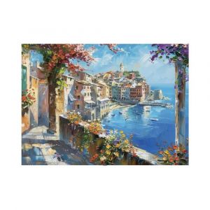 Dino Puzzle 1000 pièces : Ville Méditerranéenne