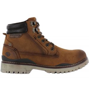 Dockers by Gerli Boots - Hommes Hiver Bottes Gefüttert Cognac 47ly101-620470