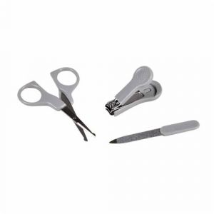 Homea Set de Manucure "Enfant & B&eacute;b&eacute;" Gris