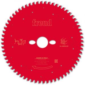 Lame pour scie circulaire portative FREUD Ø216 2,5/1,8 AL30 Z64 TP 5° -