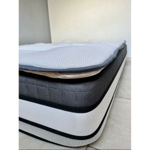 Surmatelas memoire +4 - Mémoire de forme - 2 personnes - 140 x 200 cm .