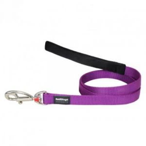 RedDingo Laisse pour Chien Violet 1,20 m 15 mm