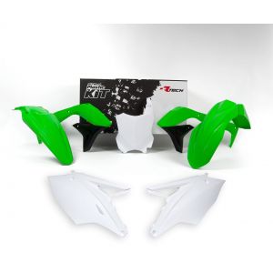 Racetech Protections Rtech Plastics Kit Kawasaki Kx 450f - OEM - Taille 2016-2018