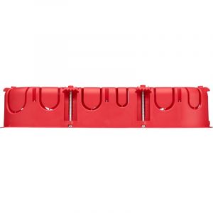 Image de Debflex Boite D'Encastrement Cloison Seche 3 Postes Double Sens &Oslash;67/P40