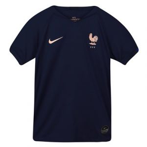 Image de Nike Maillot de football FFF 2019 Stadium Home pour Enfant plus &acirc;g&eacute; - Bleu - Taille XS - Unisex