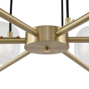 Maytoni - Vision Lampadaire Moderne 6 Lumières Multi Bras Doré E14