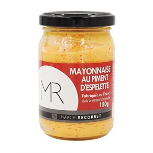 Marcel Recorbet Mayonnaise au piment d'Espelette - Pot 180g