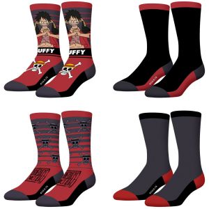 Freegun Chaussettes Lot de 4 paires de chaussettes One Piece