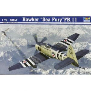 Trumpeter Maquette avion : Hawker ''Sea Fury'' FB.11