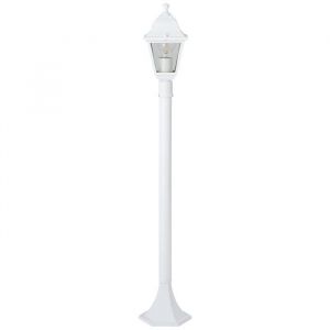 Brilliant AG Lampadaire ext&eacute;rieur NISSIE blanc E27 - 60W