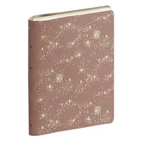 Exacompta 136279E - Agenda semainier de poche SAD 13S Méline - 9 x 13 cm - Septembre 2025 à décembre 2026-16 mois - Coloris cappuccino