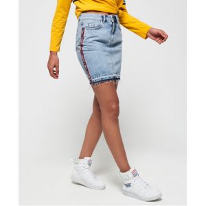 Superdry Minijupe en denim - Couleur Bleu - Taille 34