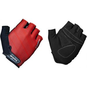 GripGrab Paire de gants courts rouleur rouge noir s