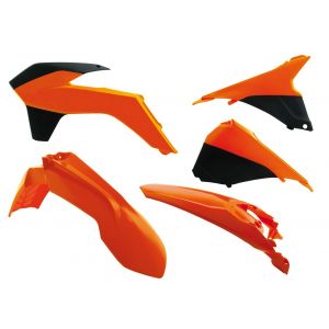 Racetech Protections Rtech Plastics Kit Ktm Exc/exc-f 2014-2016 5pcs - Original - Taille One Size