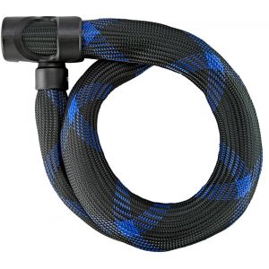 Abus Ivera Steel O Flex 7200+rbu 85 cm Black / Blue - Black / Blue - Taille 85 cm