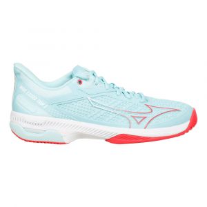 Mizuno Wave Exceed Tour 5 Chaussures Toutes Surfaces Femmes - Turquoise, Corail