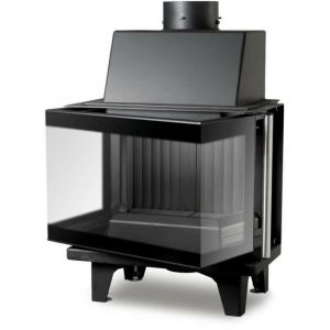 Azura home design Insert de cheminée 70 BU 71 CM 7 kW