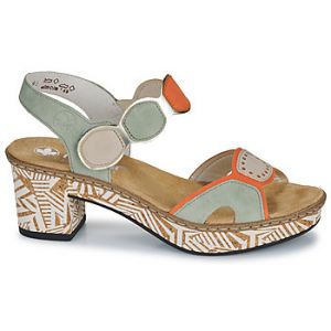 Rieker Sandales - Vert - Taille 36,37,38,39,40,41