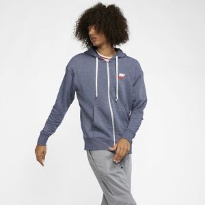 Nike Sweatà capuche entièrement zippé Sportswear Heritage pour Homme - Bleu - Taille XS - Male