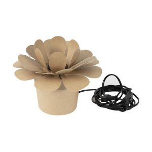 decopatch Lampe en papier mâché Lotus