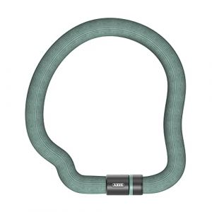 Abus Antivol à chaîne Goose Lock 4204K - Antivol de vélo flexible et anti-claquement en acier trempé - Chaîne en acier de 4 mm d'épaisseur - Diamètre total : 28 mm - Longueur : 110 cm - Avec clé -
