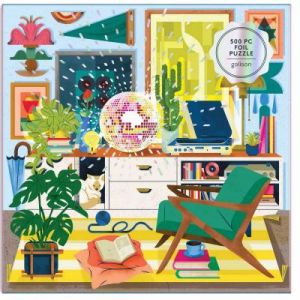 Galison Puzzle 500 pièces : La vie Disco