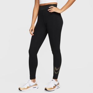 Nike Legging taille haute avec taille &eacute;lastiqu&eacute;e Noir - Taille XS