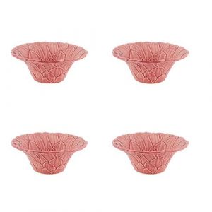 BORDALLO PINHEIRO Jeu de 4 Bols Dahlia 16 cm