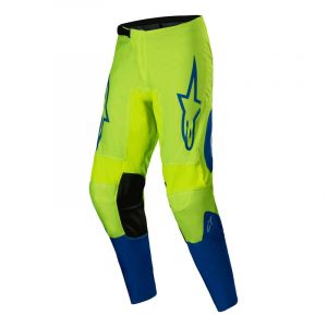 Alpinestars Pantalon cross Fluid Haul yellow fluo/blue- US-38