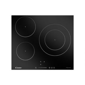 Candy CIVS677 - Table de cuisson induction 3 foyers