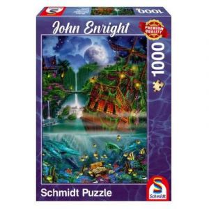 Schmidt Puzzle 1000 pièces : Trésor englouti, John Enright - Mixte