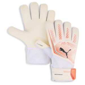 Puma Ultra Play RC, Gants de Gardien de But Gar&ccedil;ons White-Glowing Red Black, 6
