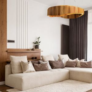 Elstead Lighting Horizon Suspension ronde LED, QN-HORIZON-RING-LED-80-TEAK,