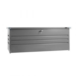Zipper Conteneur bo«te de jardin en mtal gris 165x70x62 cm Zi gab165an